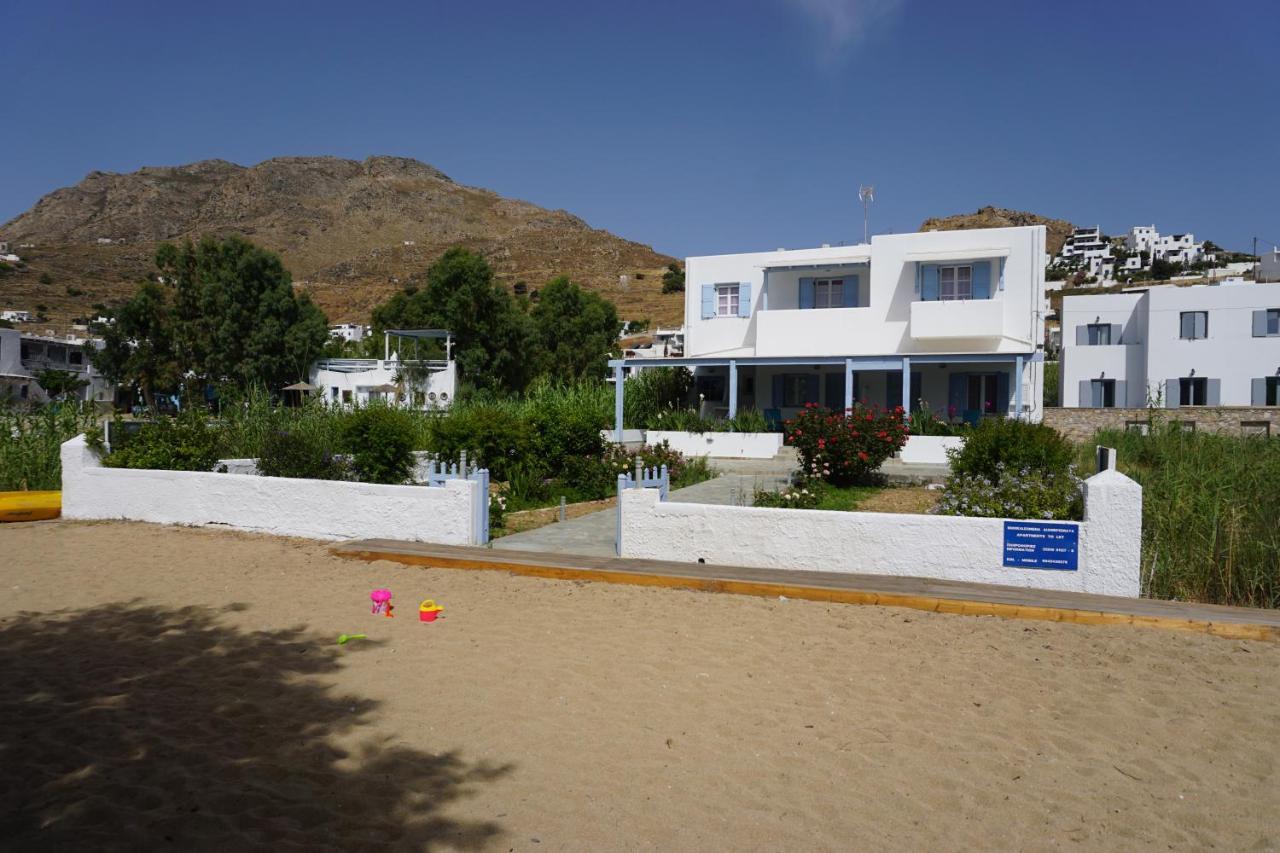 Galazio Seaside Apartments Livadakia Exteriör bild